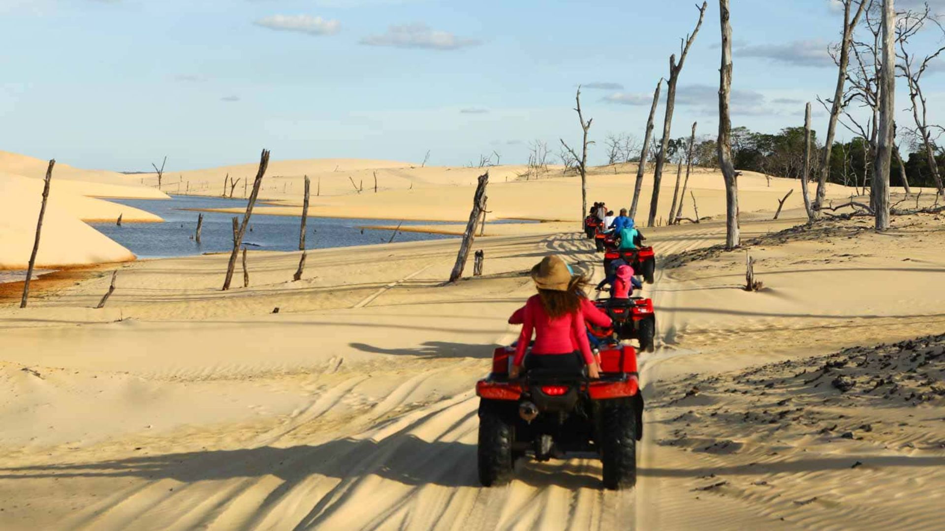 Passeio de quadriciclo