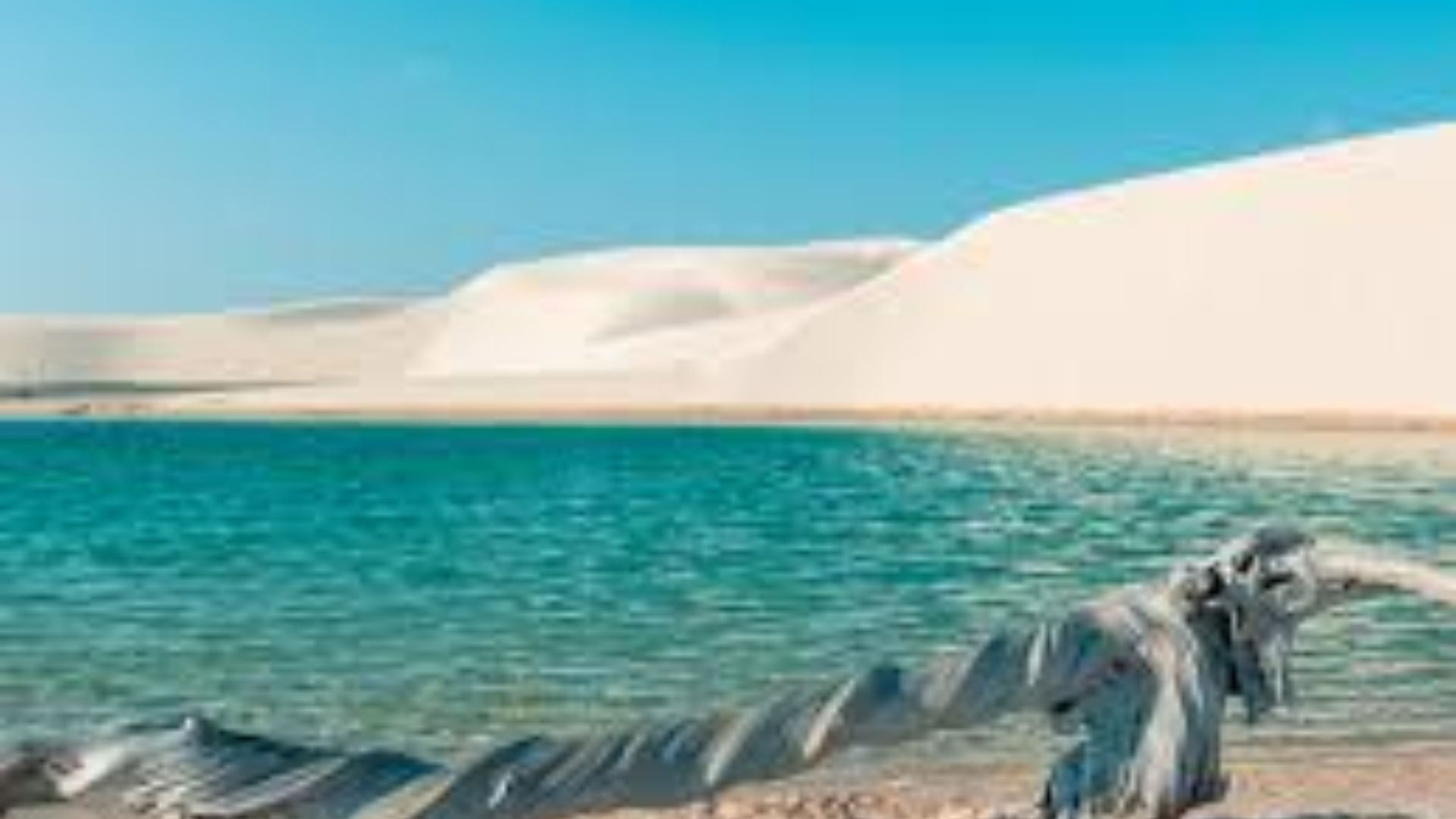 Pôr do sol nos Lençóis